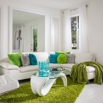 MODEL HOME Interiors by Perla Lichi Aventura Place