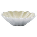 Julia Knight - Peony 5" Oval Bowl, Snow - Fill your home with beauty. Just like the Peony, Julia Knight��_s serveware pieces are beautiful, but never high maintenance! Knight��_s romantic Peony Collection is known for its signature scalloped edges that embody the fullness, lushness and rounded bloom of nature��_s ��_Queen of Flowers��_. The Peony has been cherished for centuries and is known worldwide for symbolizing prosperity, honor, good fortune & a happy marriage! Handcrafted and painted by artisans, this 5��_ Oval Bowl is a great piece crackers, candy, dips or even jewlry! Mix and match all of the remarkable colors in the Peony Collection or pair with pieces from Julia Knight��_s Floral, Classic or By the Sea Collections!