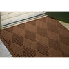 Argyle 3'x5' Indoor/Outdoor Door Mat, Dark Brown