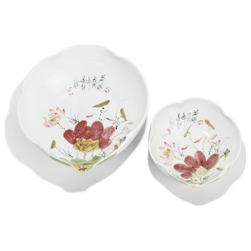 Two's Company DR0252-S2 2-Piece Set Free Form Bowls