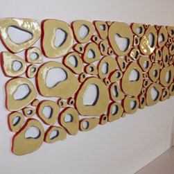 Hoops large tile arrays - Paintings