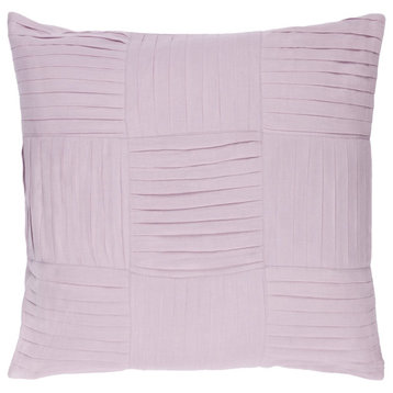 Gilmore by Surya Down Fill Pillow, Lilac, 22' x 22'