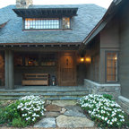Jessup Travertine Front Porch and Walkway Centerville, Ohio