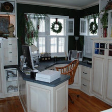 Cream cabinets