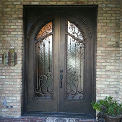 Wrought Iron Exterior Entry Doors - Products