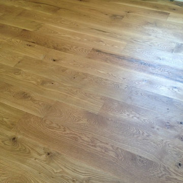 Montauk 7" Character Grade White Oak installed and finished with WOCA Natural