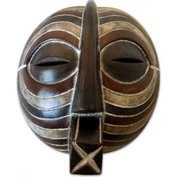 Luba Death Mask Congolese Wood Africa Mask