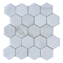 Bianco Venato - Mosaic Tile
