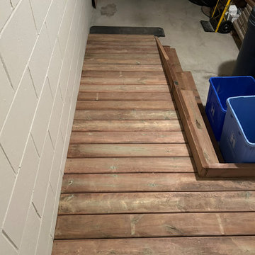 Accessibility Ramp in Garage