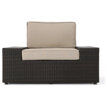 Felicity Outdoor Wicker Club Chair With Cushions