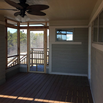 Screen Porch (view to North)