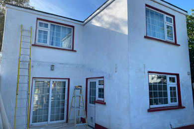 Painting and renovation exterior and interior of the house Ashbourne