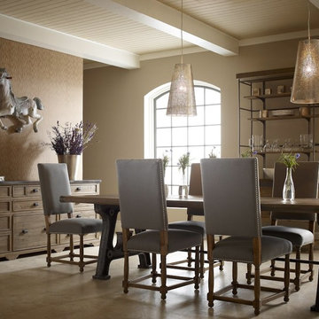Barn House Industrial Dining Room
