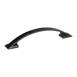 128mm Pull Candler Gunmetal BP29363GM - Cabinet And Drawer Handle Pulls