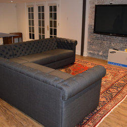 Sectional Sofa Tufted Back - Products