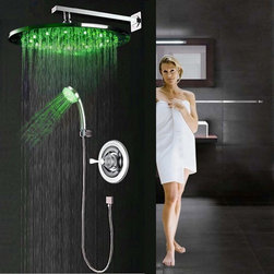 Lima Stainless Steel Shower Set with concealed mixer - Showerheads And Body Sprays
