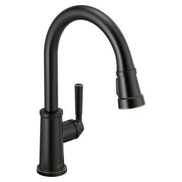 Peerless P7923LF Westchester 1.5 GPM 1 Hole Pull Down Kitchen - Oil Rubbed