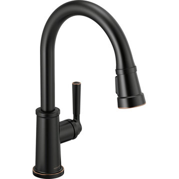 Peerless P7923LF Westchester 1.5 GPM 1 Hole Pull Down Kitchen - Oil Rubbed