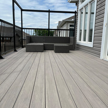 Azek's Coastline and Dark Hickory