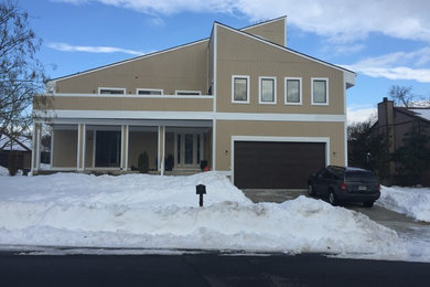 Large minimalist exterior home photo in DC Metro