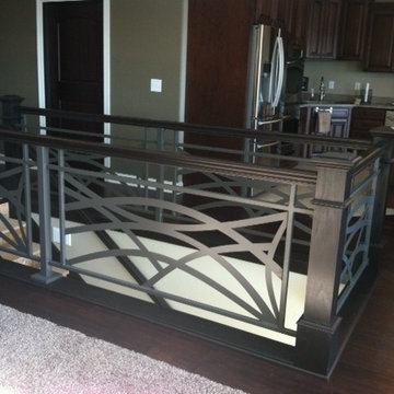 Contemporary railing