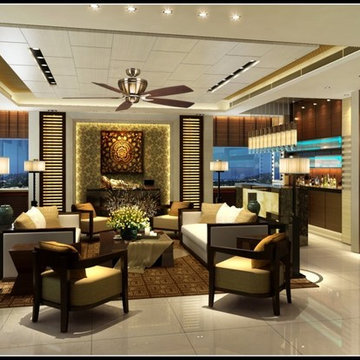 Inner Mongolia international hot spring hotel, the lobby, guest room part
