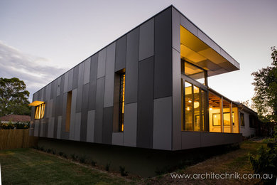 Design ideas for a large modern home design in Sydney.