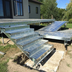 Paverdeck with wheel chair ramp - Landscaping Stones And Pavers