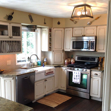 Traditional Cottage style with distressing