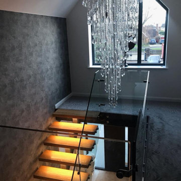 Floating stairs