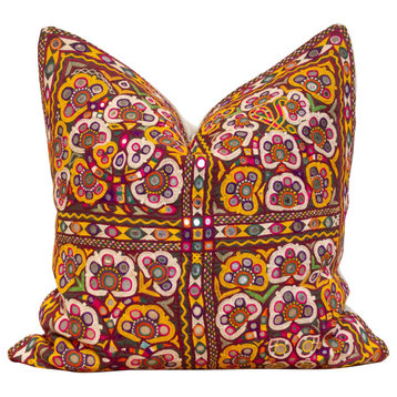 Navya Rajasthani Embroidered Decorative Pillow