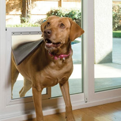 Vinyl Sliding Door With Doggy Door - Patio Doors
