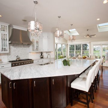 Touching, Hearing, Tasting in an Elegant Kitchen of Ashburn VA