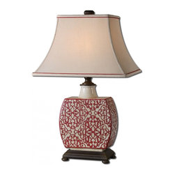 www.essentialsinside.com: lindsa ivory table lamp - Table Lamps