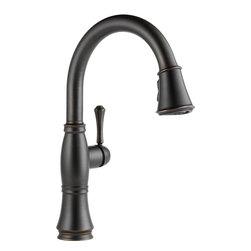 Delta Cassidy Single Handle Pull-Down Kitchen Faucet - Kitchen Faucets