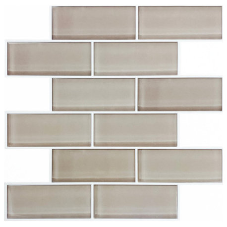 Taupe Seaglass Sticktile