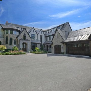 Custom Home with Classic Windows in Winnetka, Illinois