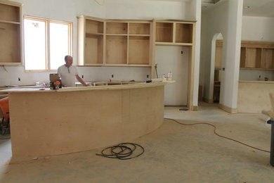 Kitchen in progress