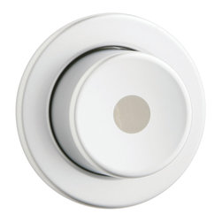 Geberit Matte Chrome Dual Flush Pneumatics Flush Plate - Bathroom Fixtures