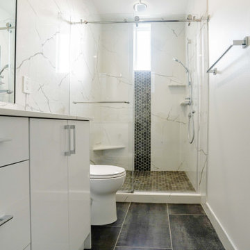 Elegant Marbled Bathroom