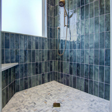Primary Bathroom Remodel with Tub Removal & Shower Relocation