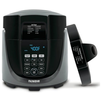 NuWave 33801 Digital Air Fryer with Pressure Cooker, Black, 6 Quart