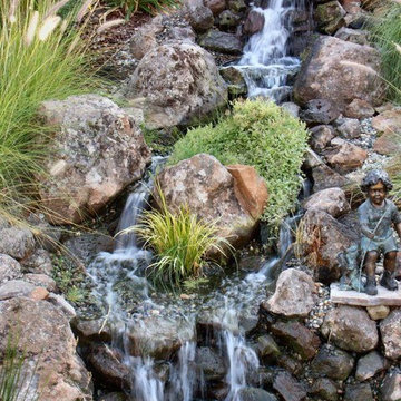 Ponds & Waterfalls from Treasure Valley Water Gardens