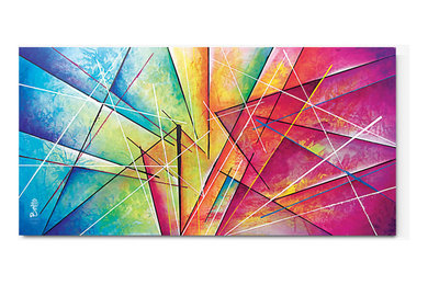 Quadros Abstratos Limited Edition Britto QB069