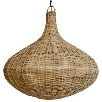 Rattan Basket Clove Pendant