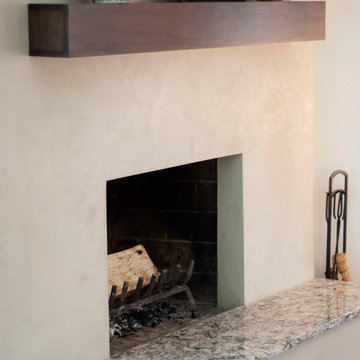 Corner Fireplace - AFTER