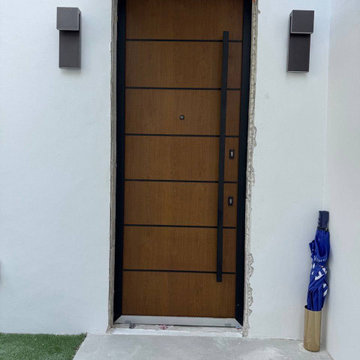 Aluminum door | Deux 6683 Brown