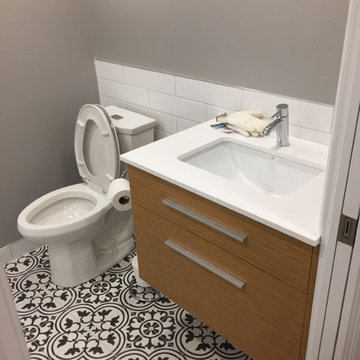 Sous-sol Montreal Ouest - Basement Projet Montreal West