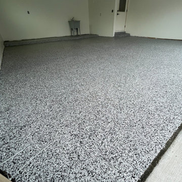 Full-Flake  Epoxy Garage Floor