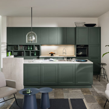 Zeitlos trifft auf modern - Black Green Softmatt